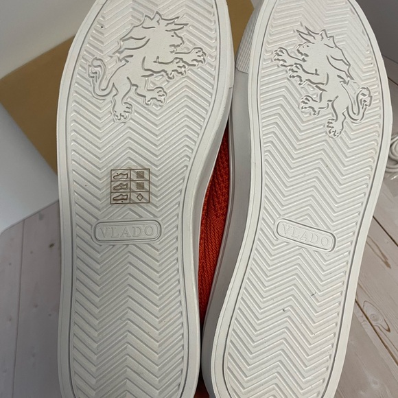 Vibrant Orange Women's Sneakers new in box - Picture 7 of 10